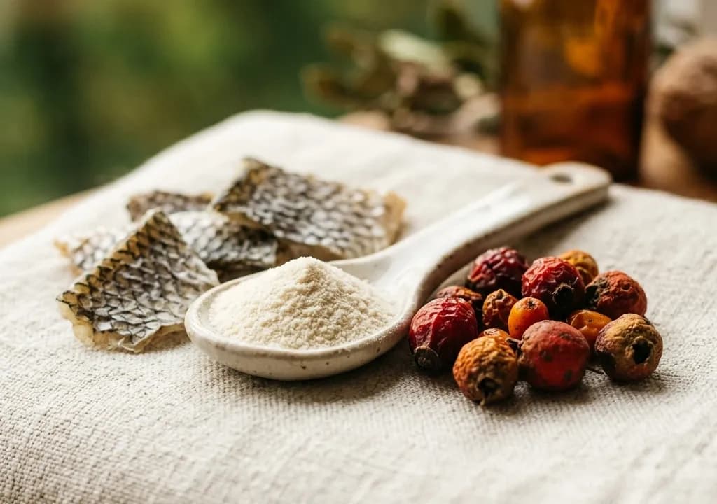 Actifs principaux de la formule Peptides de Collagène Hydrolysé
