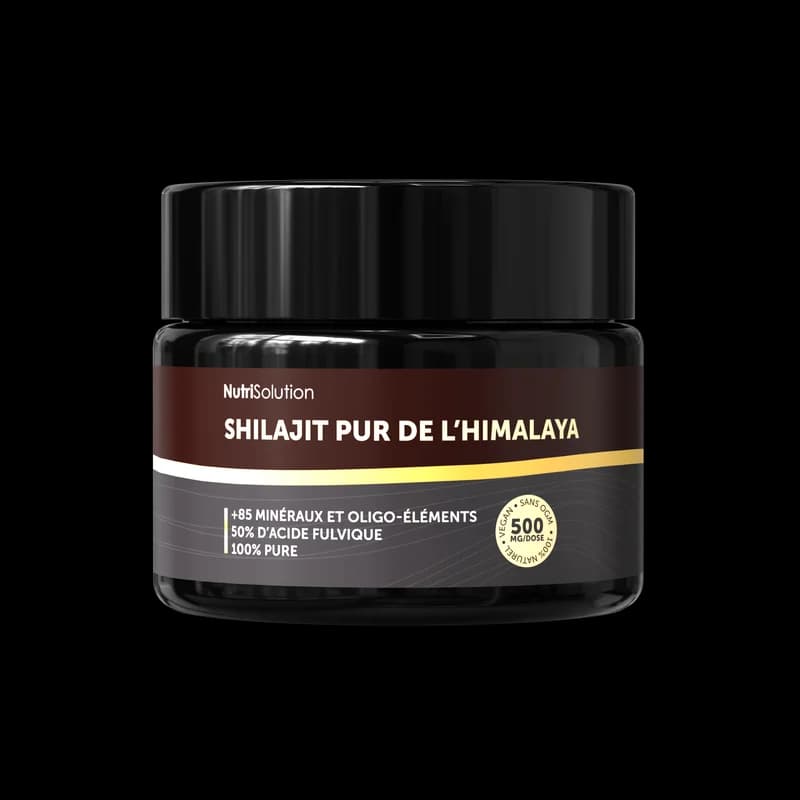 Shilajit de L'Himalaya par NutriSolution