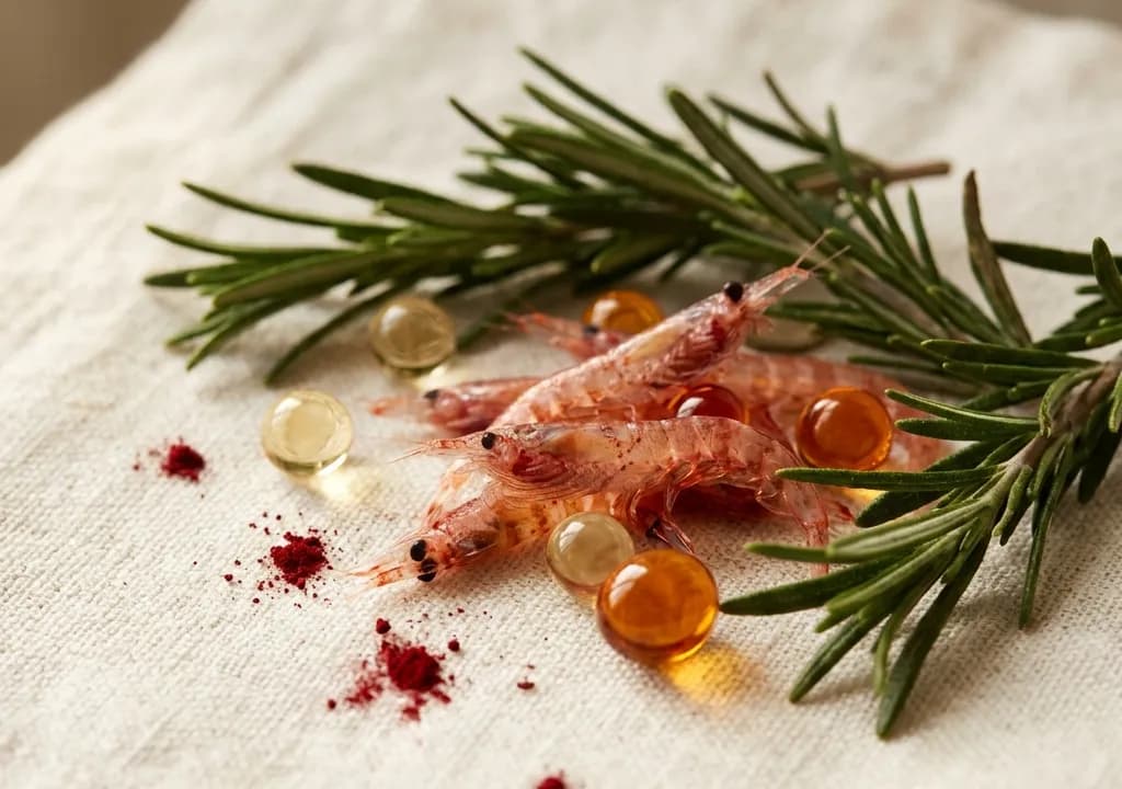 Actifs principaux de la formule Huile de Krill