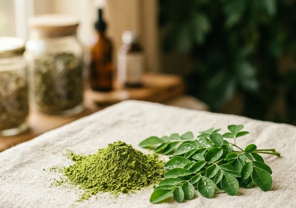 Actifs principaux de la formule Moringa 100% Bio