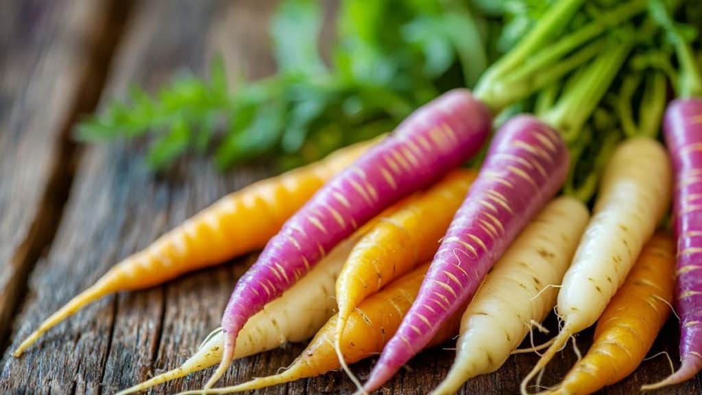 Les carottes ne sont pas toujours oranges : histoire et variétés
